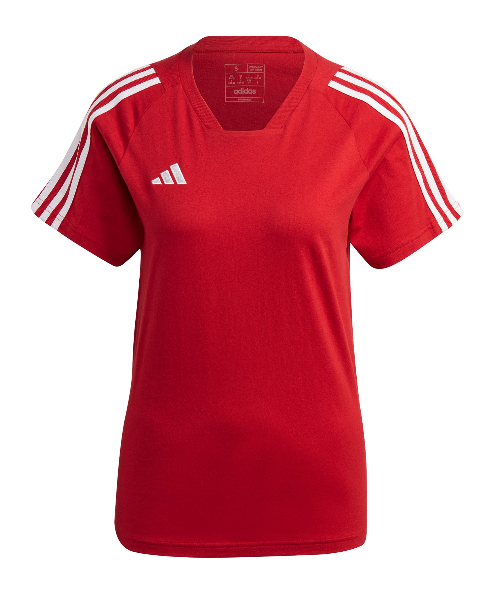 adidas Tiro 23 Competition T-Shirt Damen Rot - rot