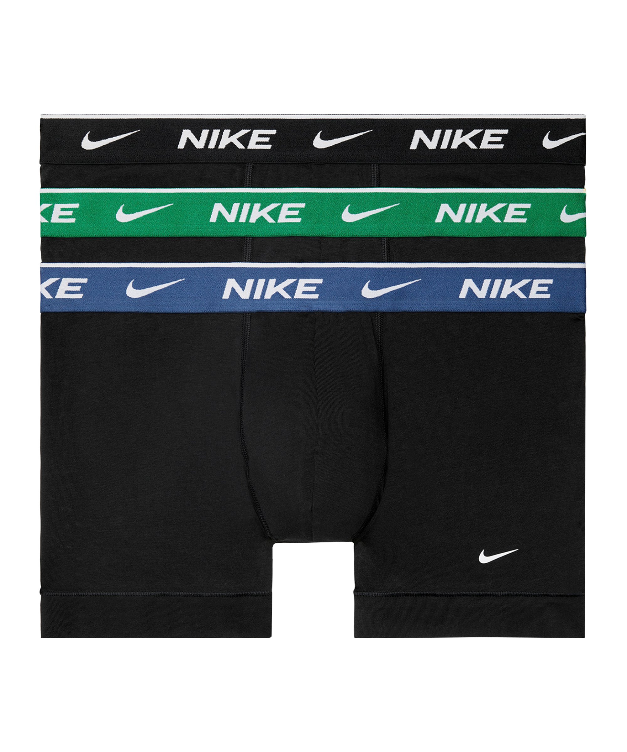Nike Cotton Trunk Boxershort 3er Pack F1M8 - mehrfarbig