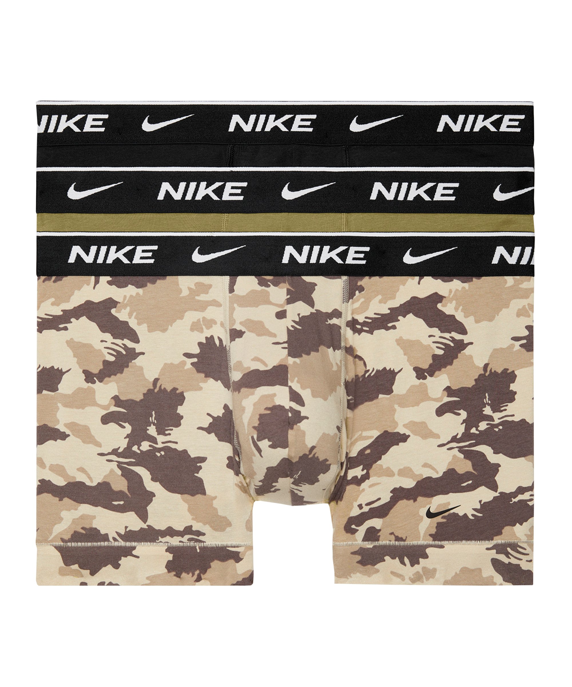 Nike Cotton Trunk Boxershort 3er Pack F1R5 - mehrfarbig