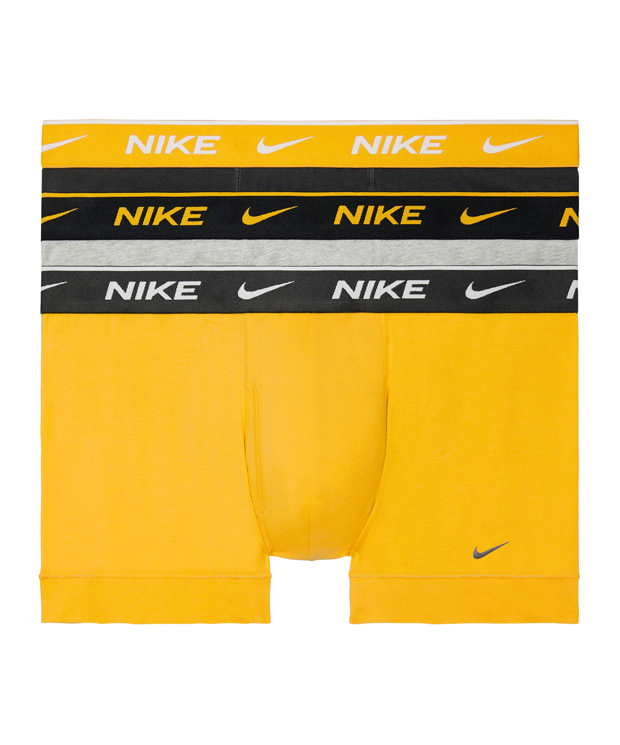 Nike Cotton Trunk Boxershort 3er Pack F1R7 - mehrfarbig