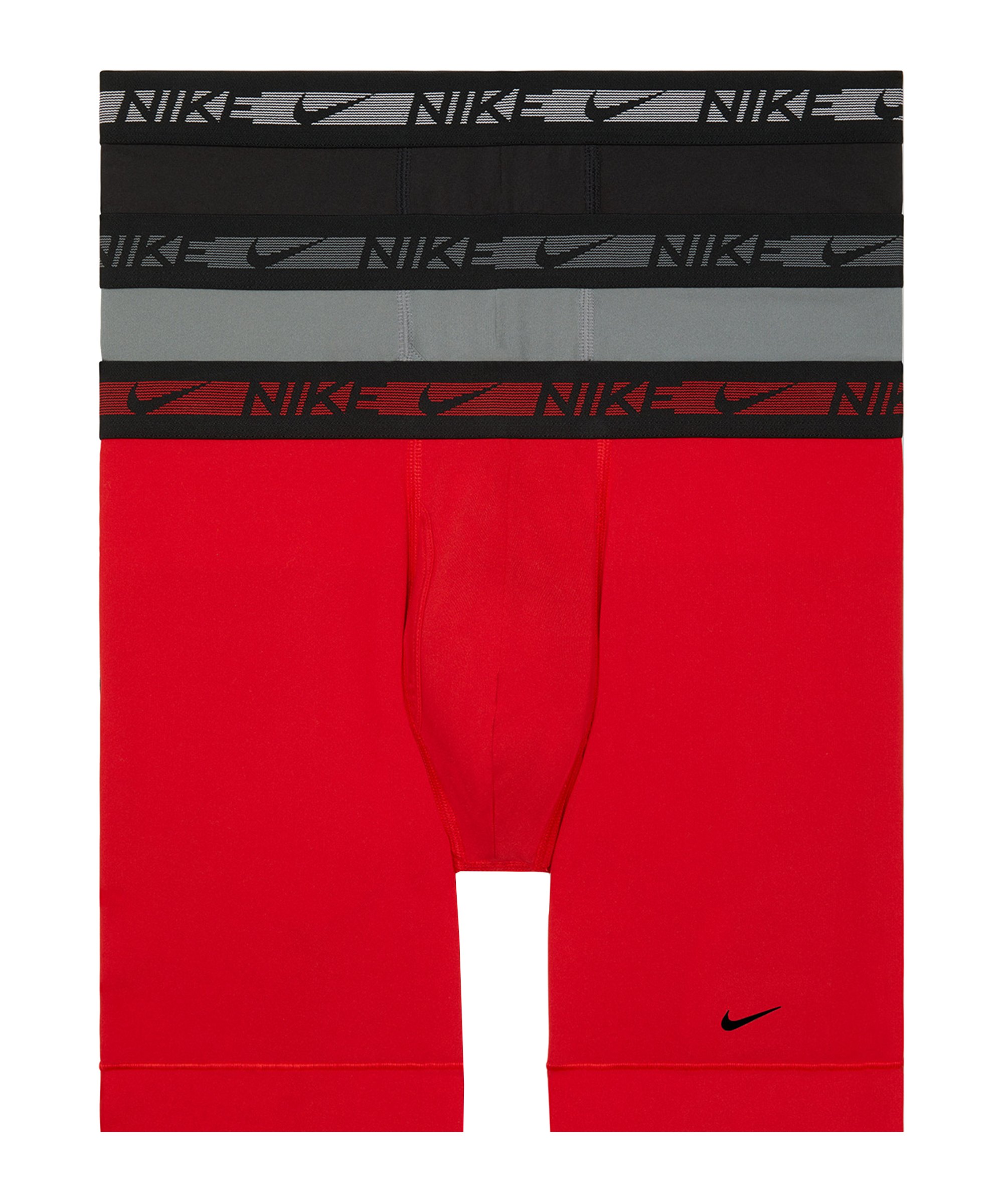 Nike Micro Flex Boxershort 3er Pack FM14 - mehrfarbig