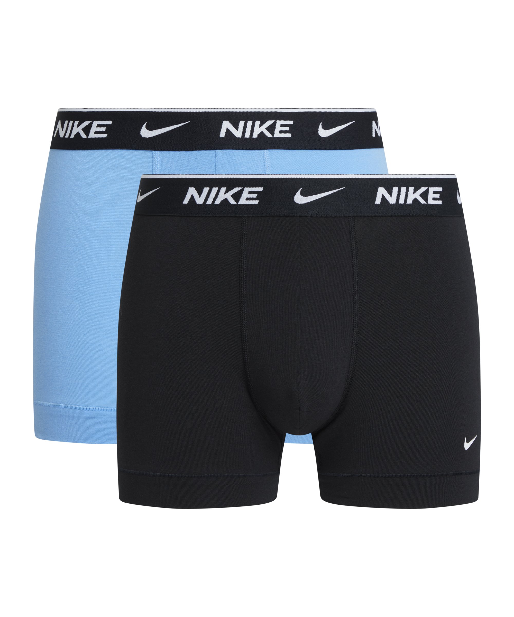 Nike Cotton Trunk Boxershort 2er Pack Blau F5I5 - blau