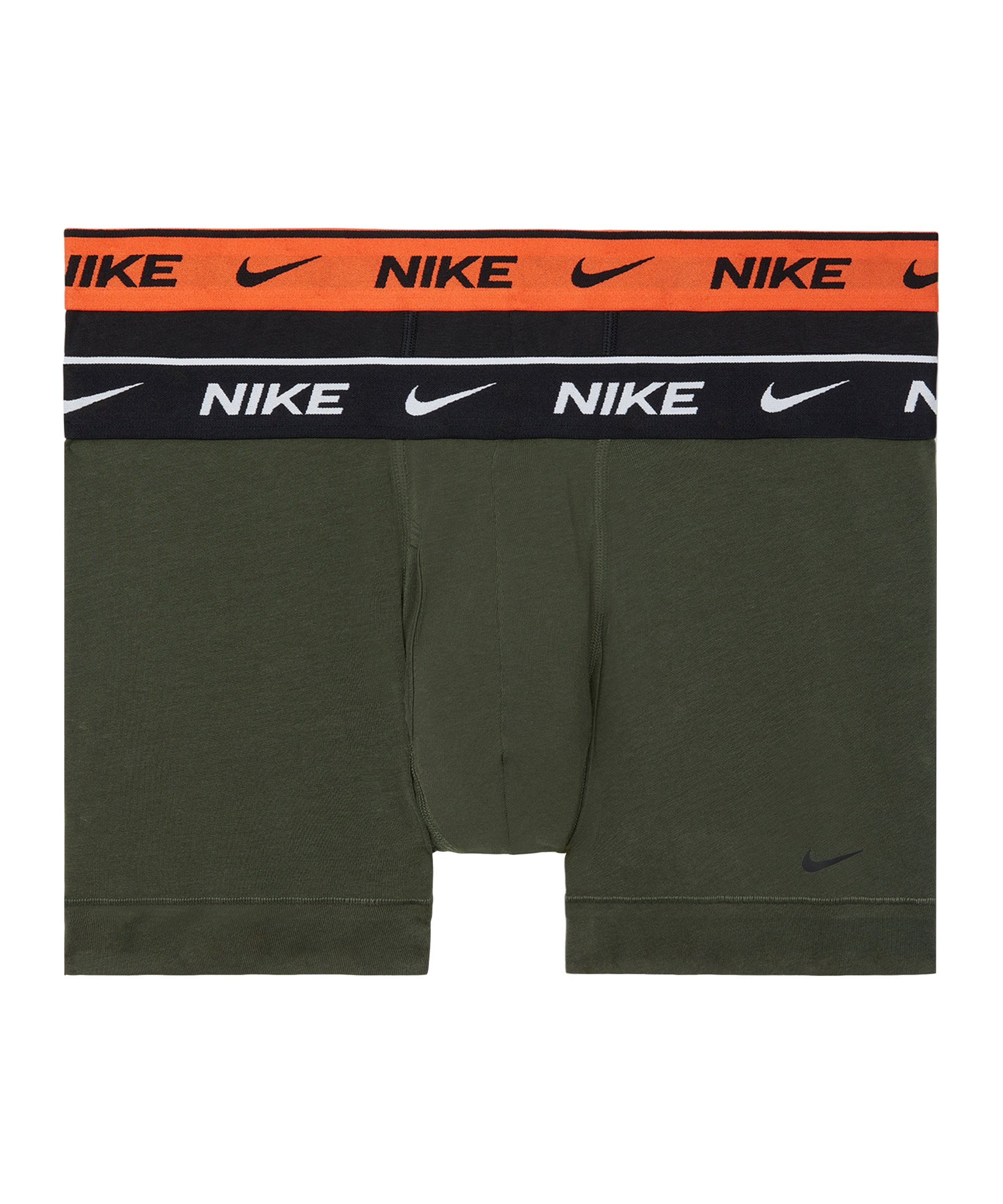 Nike Cotton Trunk Boxershort 2er Pack FKUY - schwarz