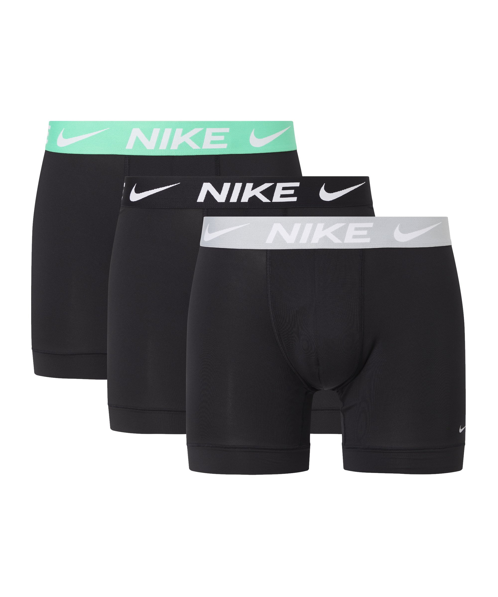 Nike Dri-Fit Micro Brief Boxershort 3er Pack F5IZ - schwarz