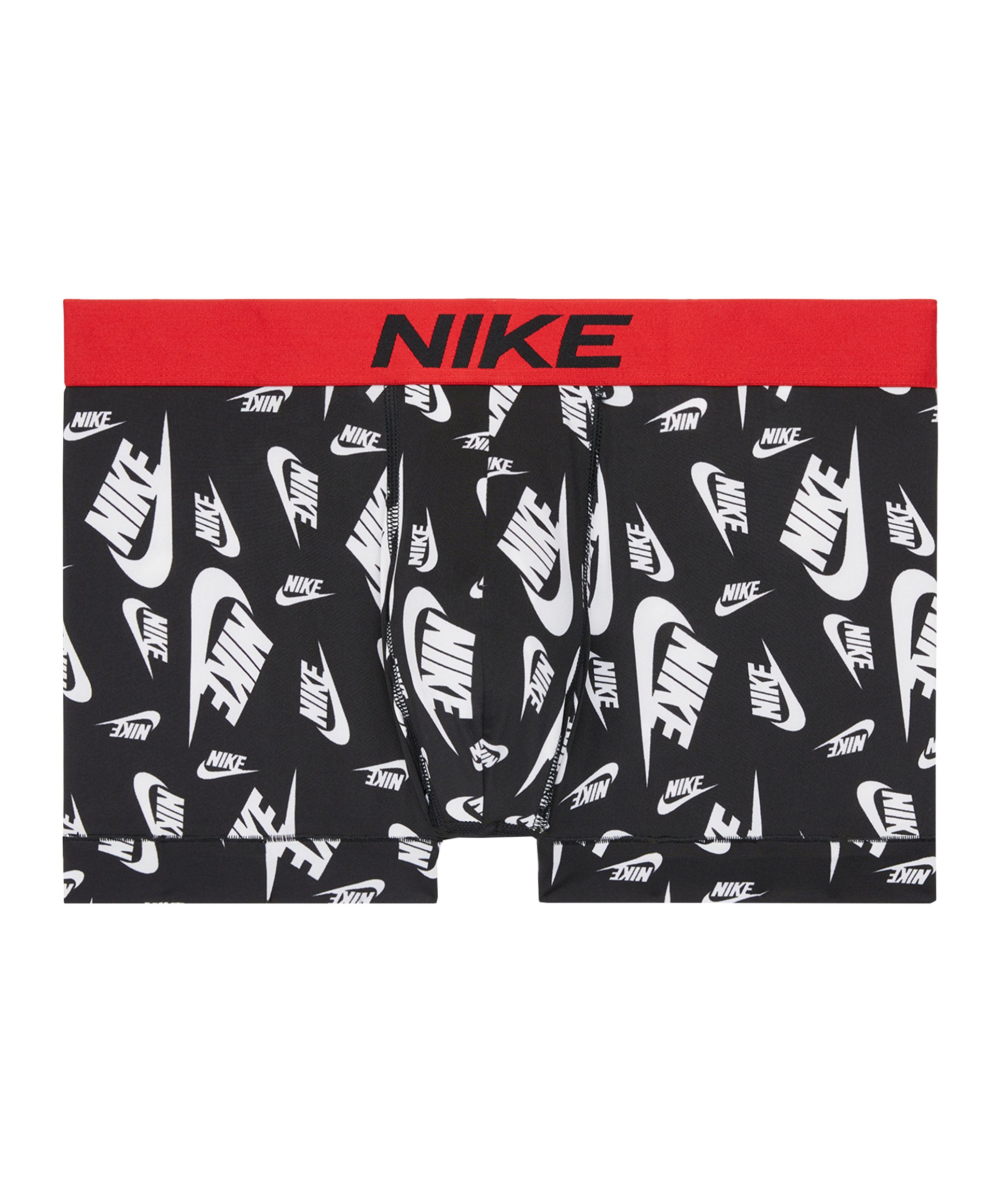 Nike Trunk Boxershort Schwarz Rot F51G - schwarz