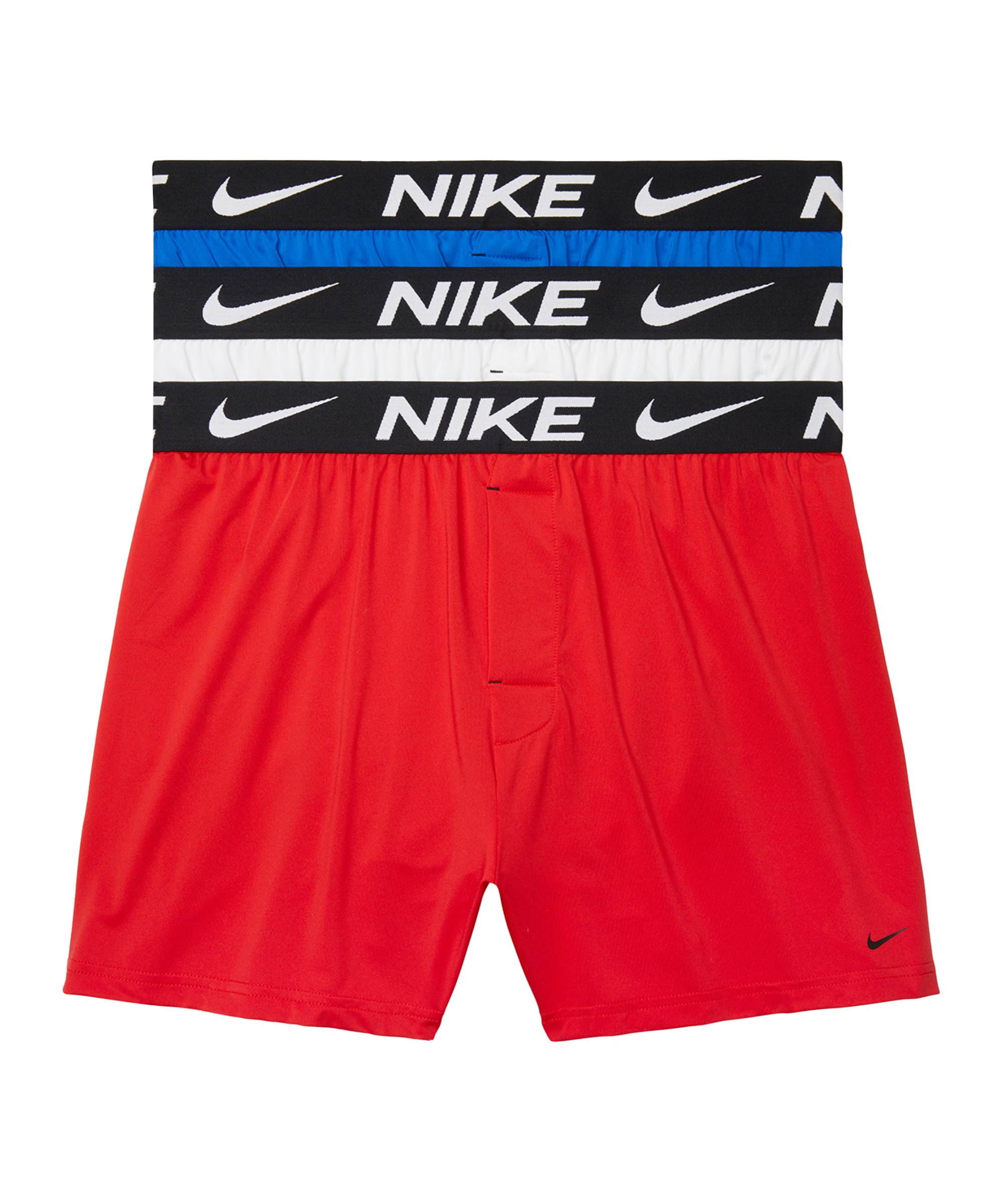 Nike Dri-Fit Micro Knit Boxershort 3er Pack FM14 - rot