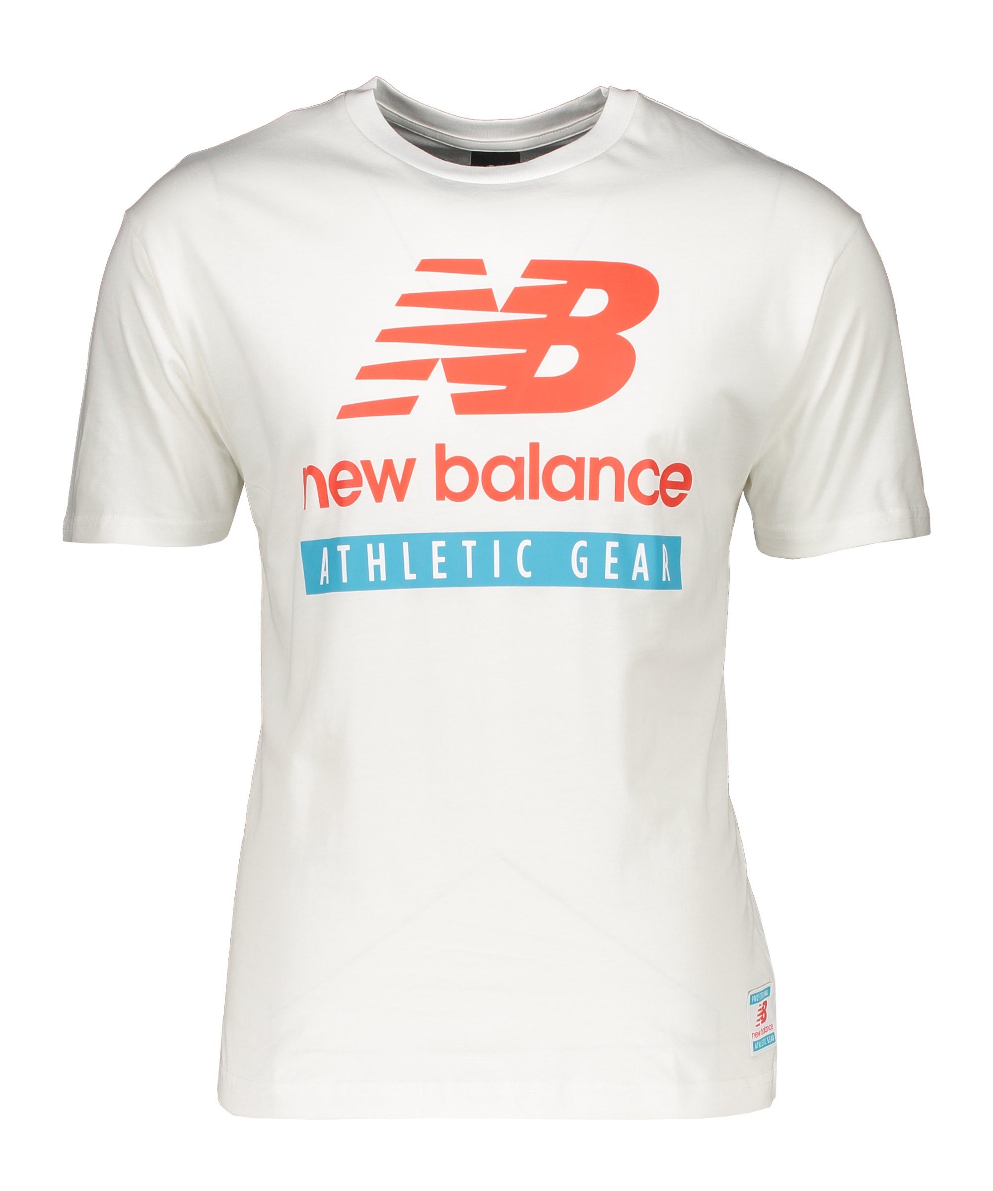 New Balance Essentials Logo T-Shirt Weiss FWT - weiss