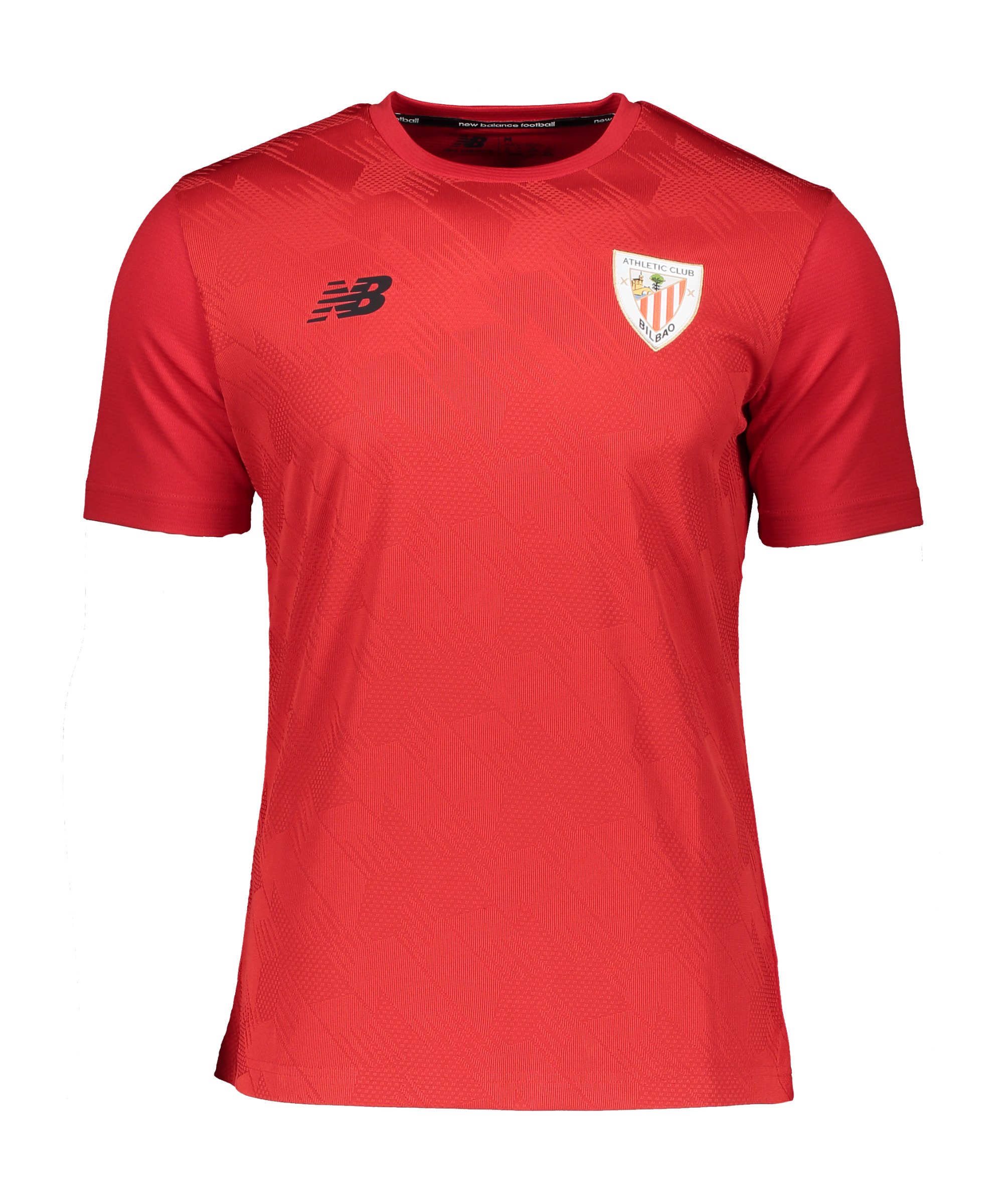 New Balance Athletic Bilbao Pregame T-Shirt 2021/2022 FTRE - rot