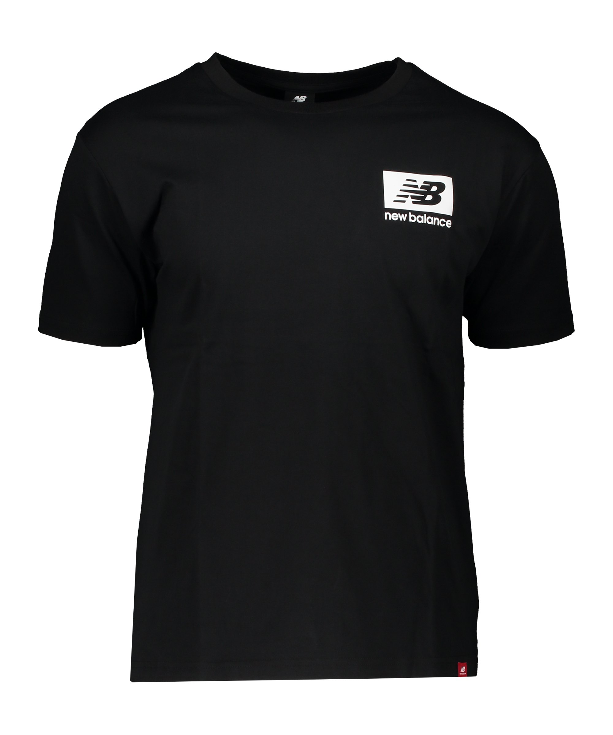 New Balance Essentials T-Shirt Schwarz FBK MT13518 - schwarz