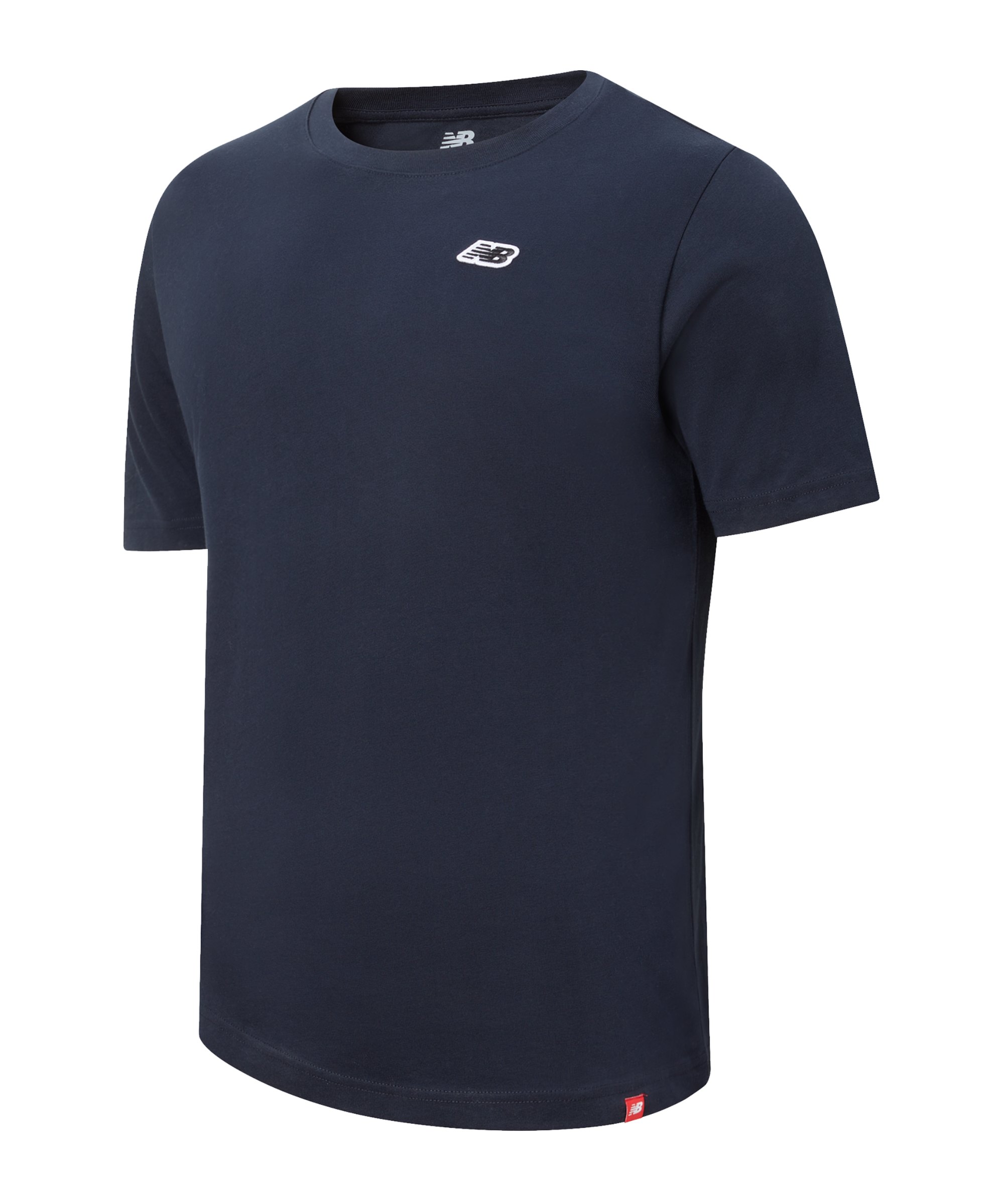 New Balance Red Logo T-Shirt Blau FECL - blau
