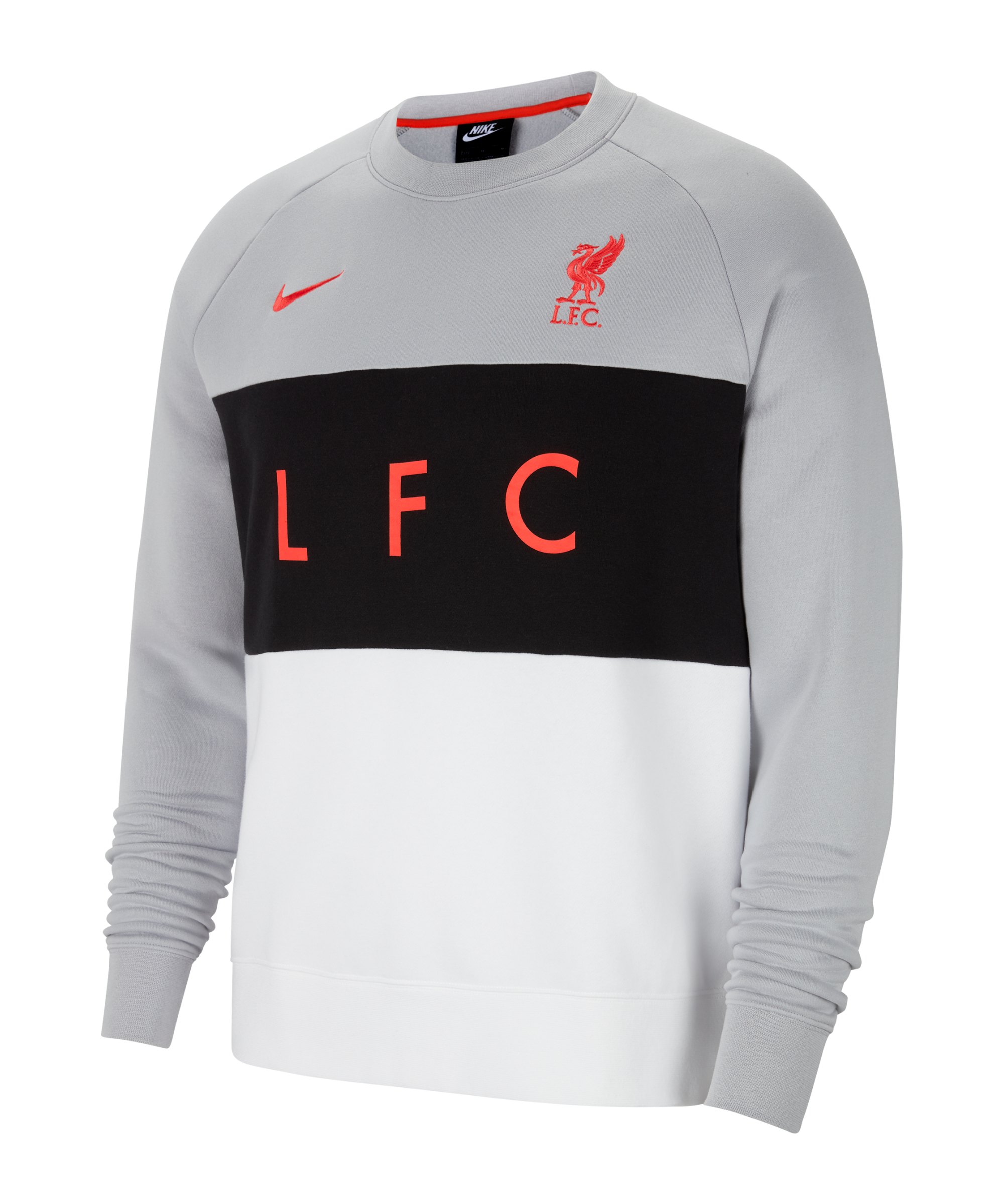 Nike FC Liverpool Crew Sweatshirt Grau F012 | Replicas ...