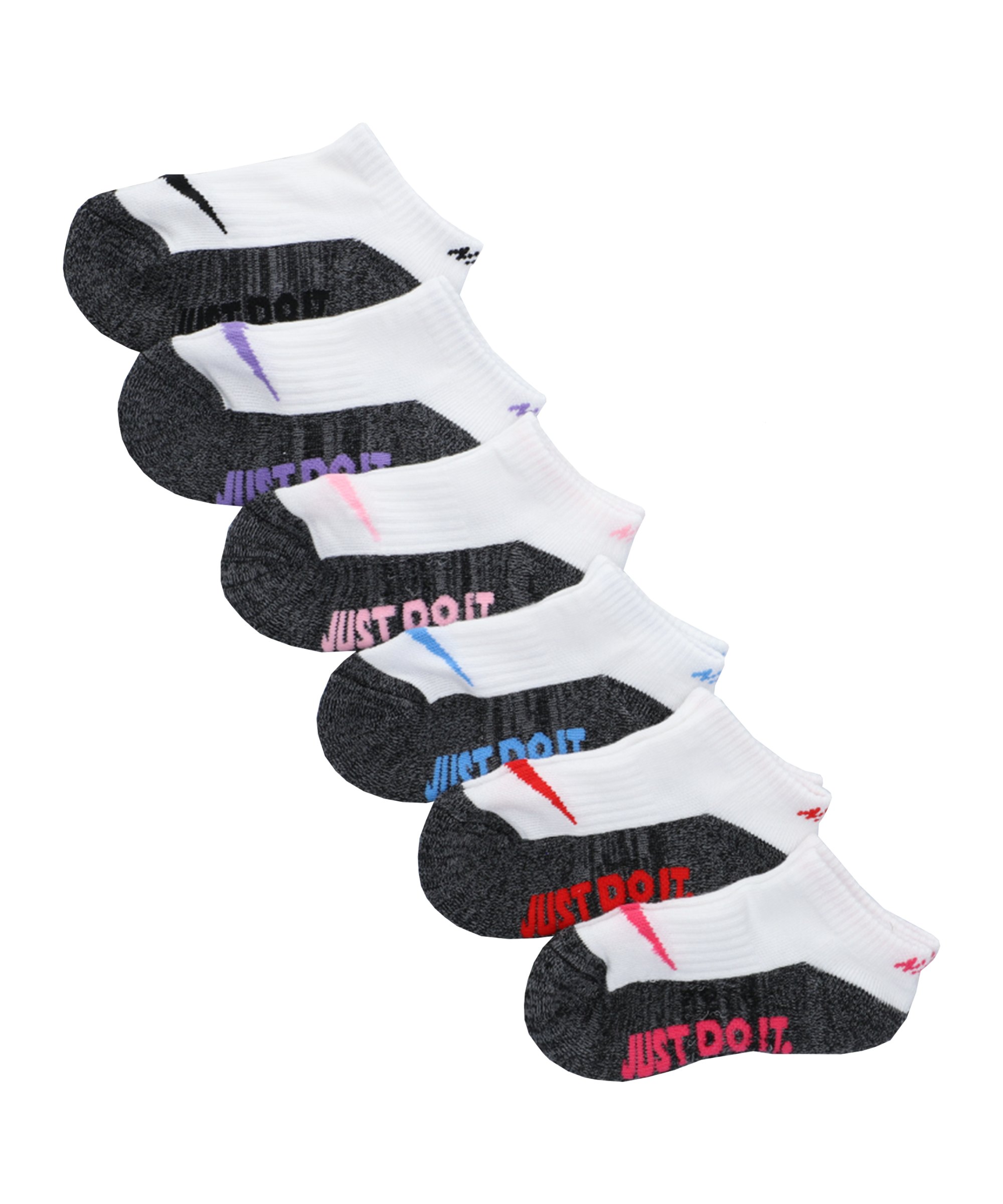 Nike JDI No Show 6er Pack Socken Baby Kids FA8F - weiss