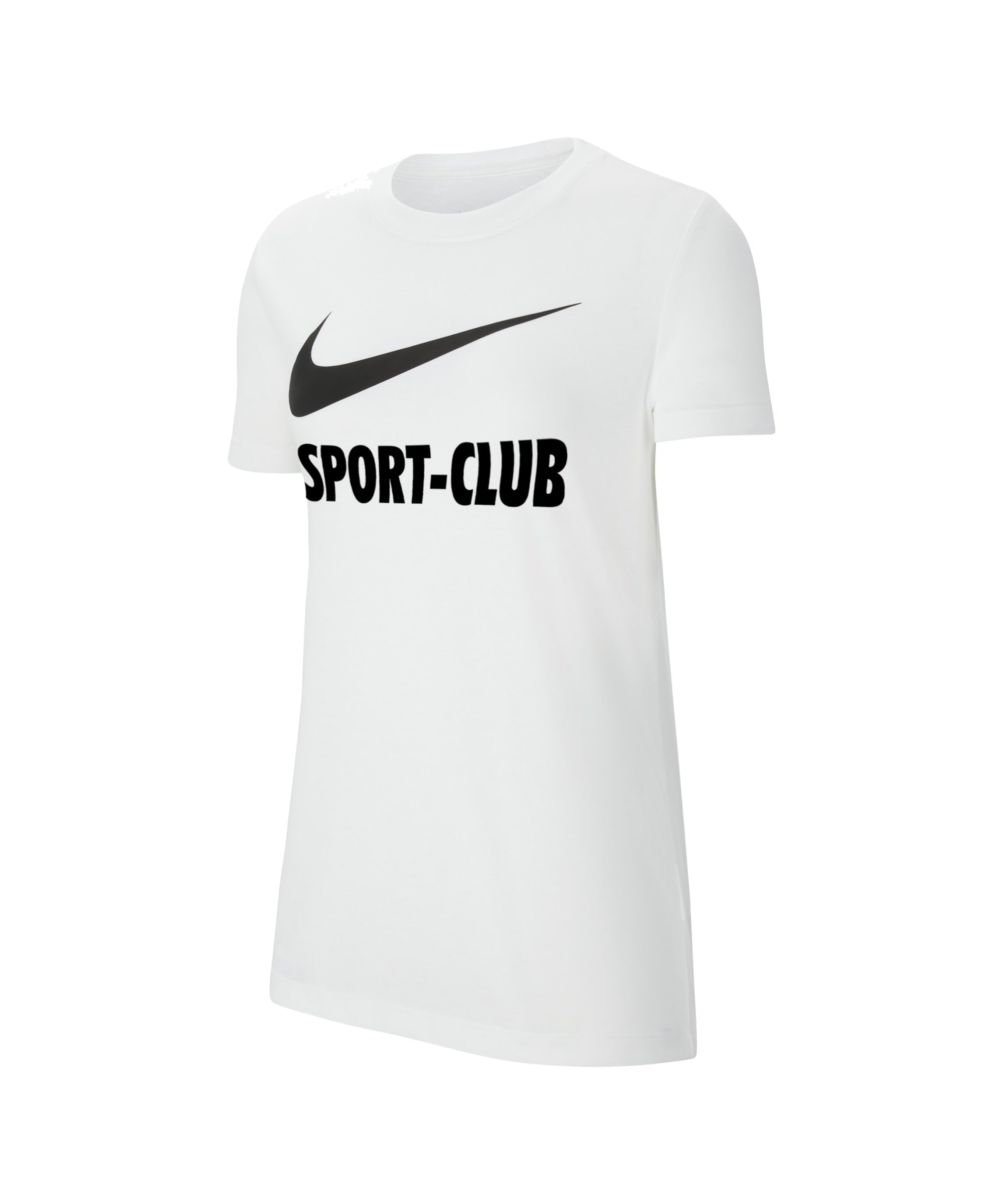 Nike SC Freiburg Freizeit T-Shirt Swoosh Damen - weiss