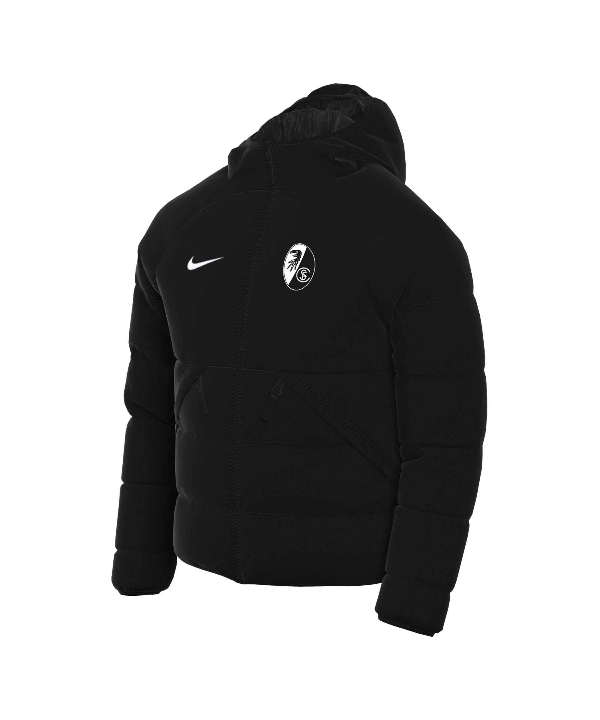 Nike SC Freiburg Übergangsjacke Schwarz F010 - schwarz