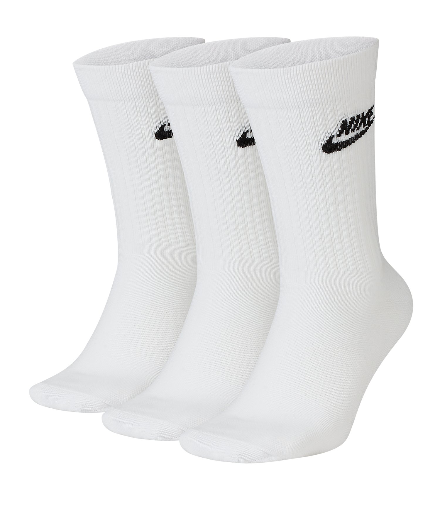 Nike Everyday Essential Crew Socken 3er Pack F100 - weiss