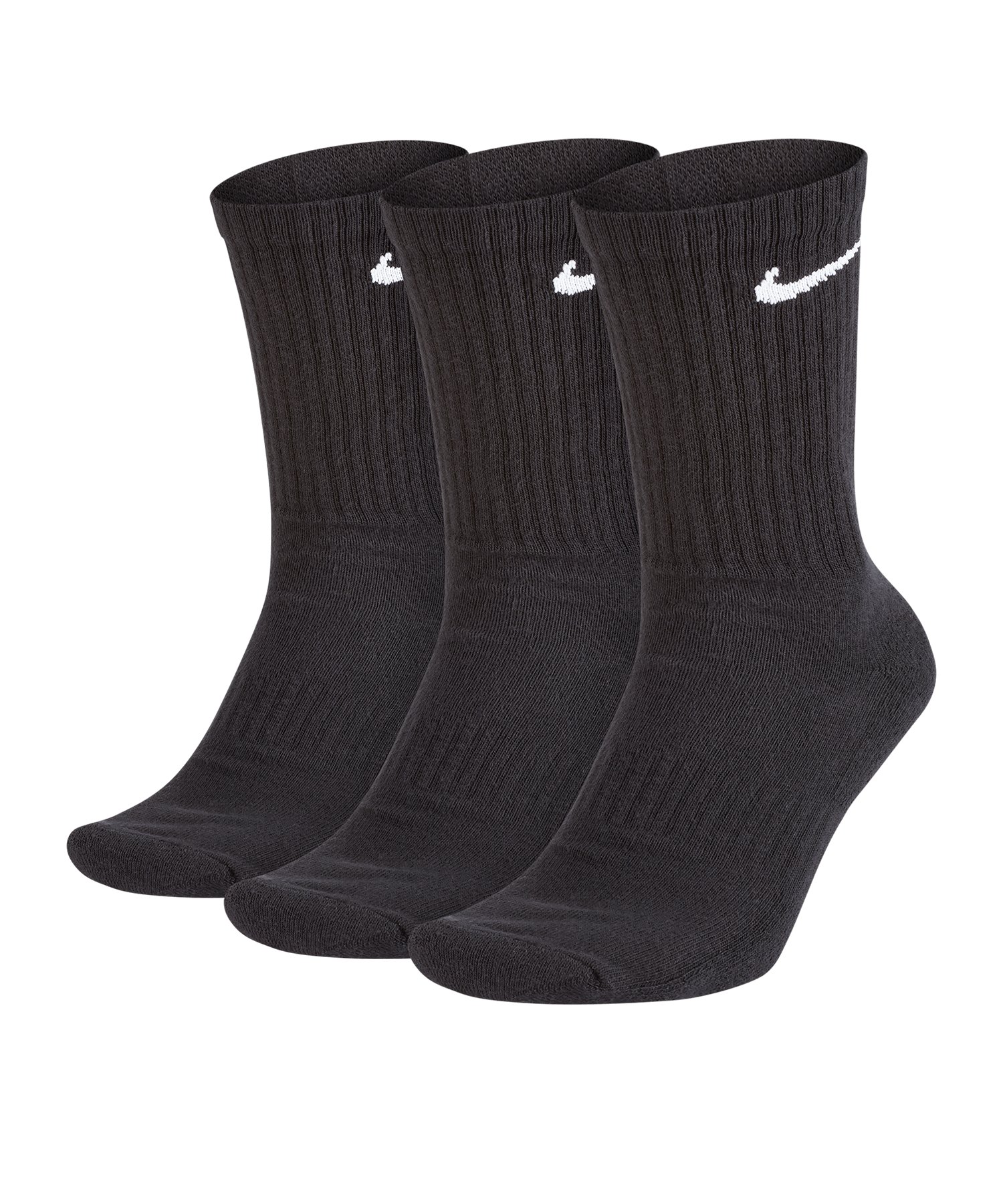 Nike Everyday Cushion Crew 3er Pack Socken F010 - schwarz