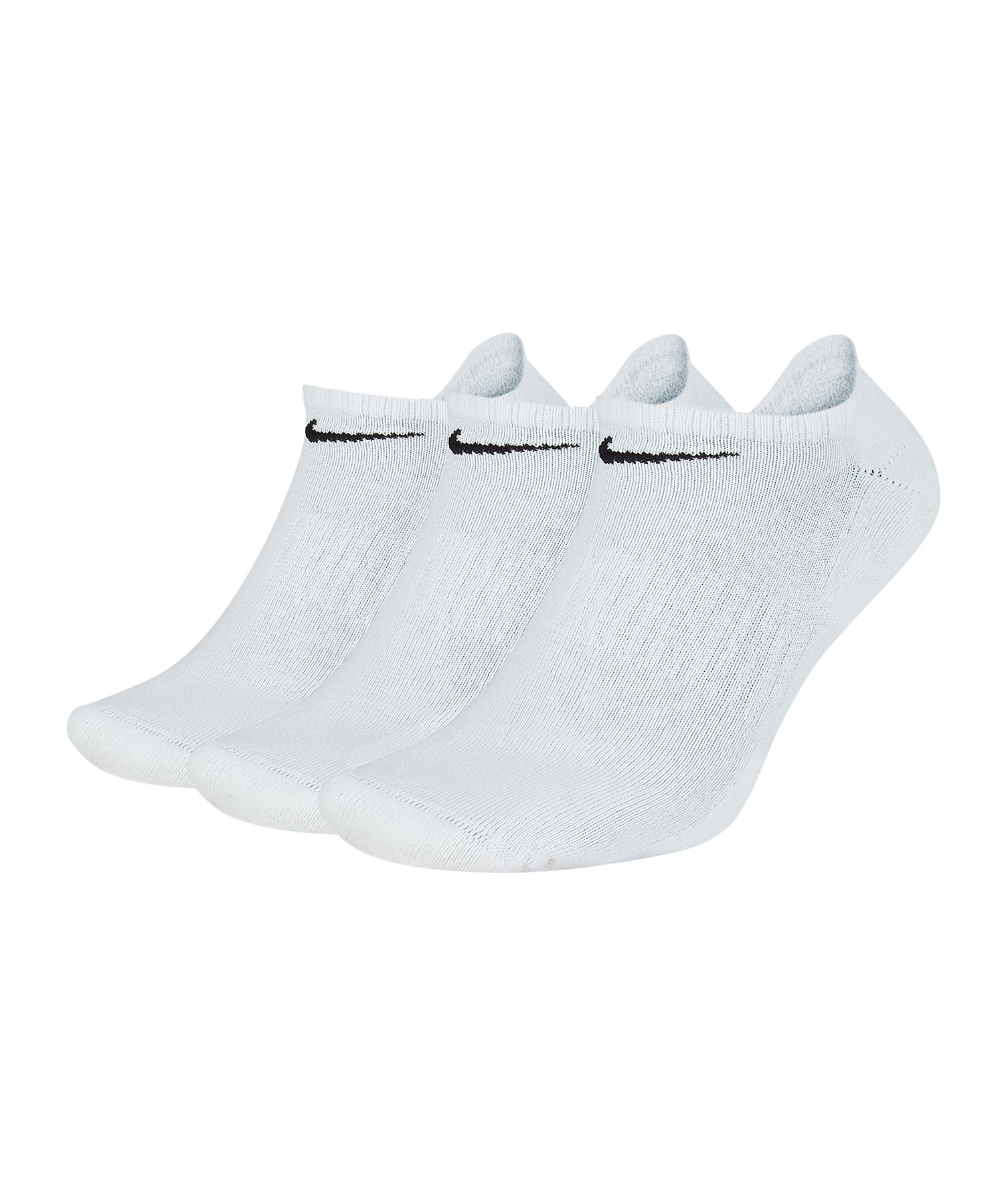 Nike Everyday Cushion No-Show Socken 3er Pack F100 - Weiss