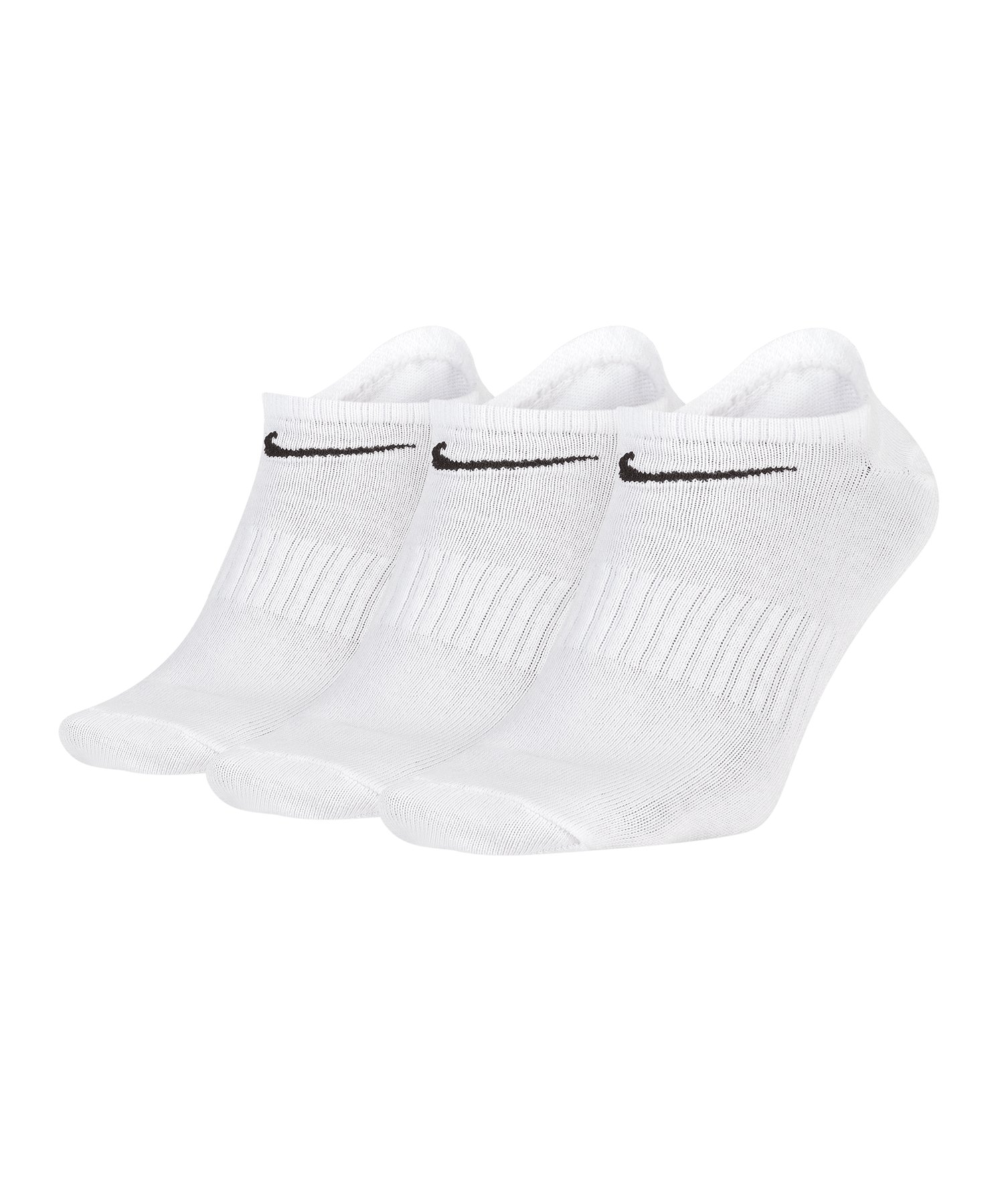 Nike Everyday LW No-Show Socken 3er Pack F100 - weiss