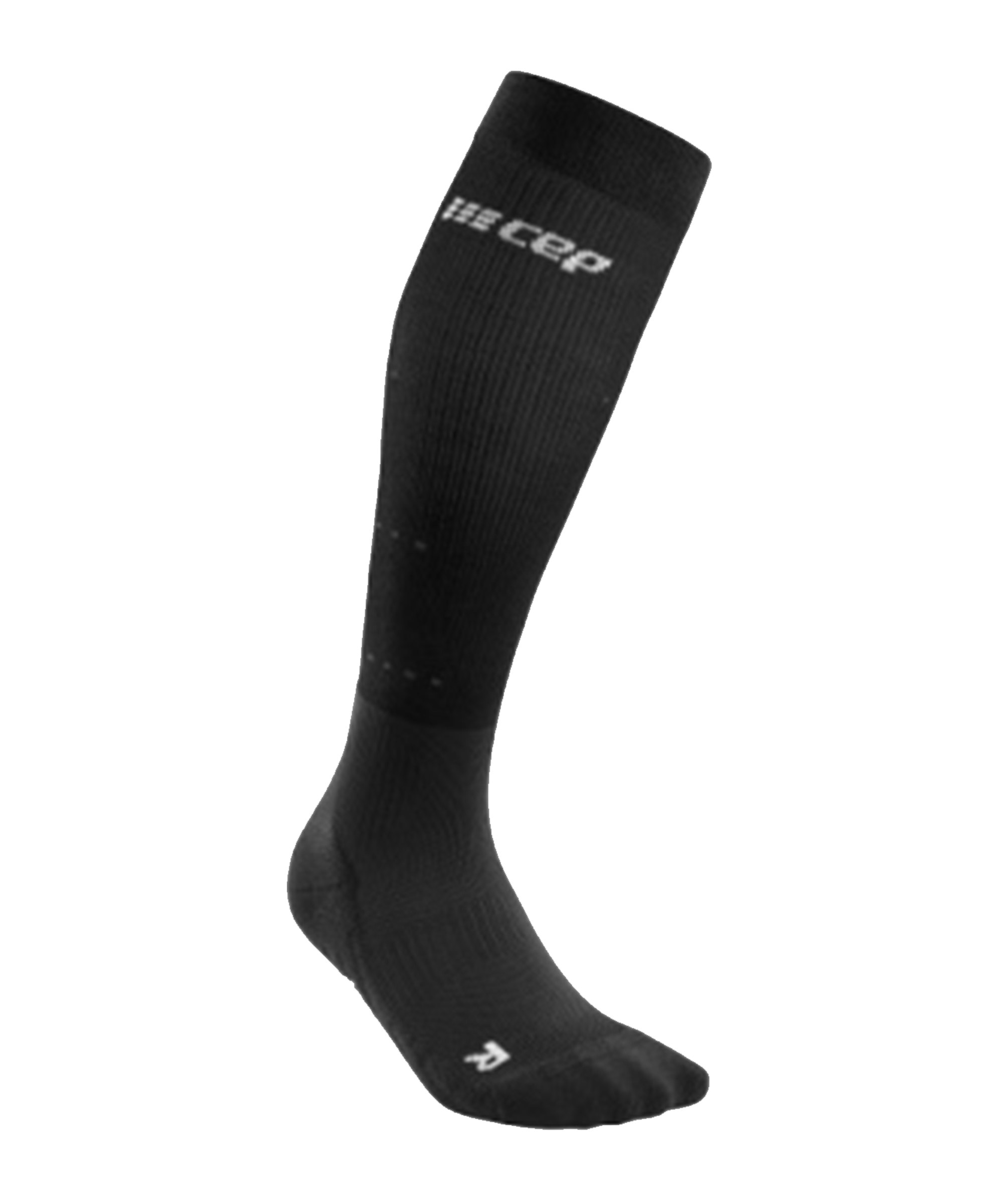 CEP Infrared Recovery Socken Tall Schwarz F387 - schwarz