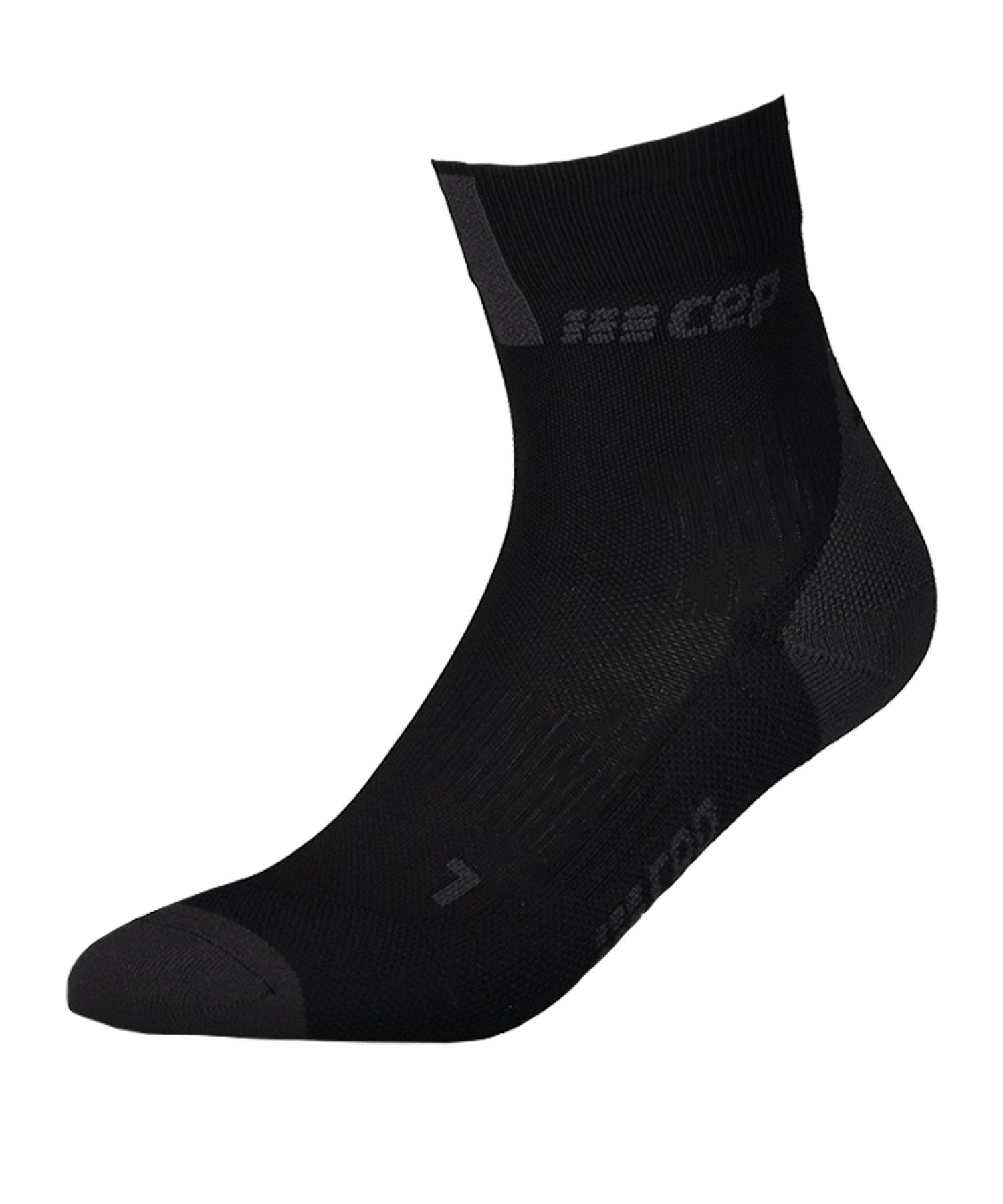 CEP Short Socks 3.0 Socken Running Schwarz - schwarz