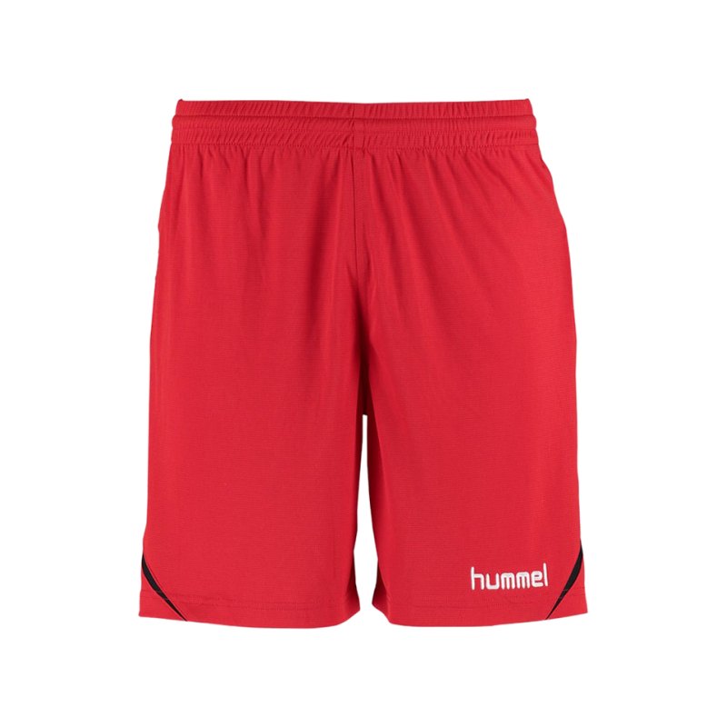 Hummel Shorts Authentic Charge Poly Schwarz F2001 - rot