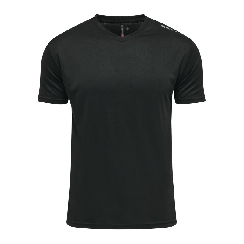 Newline Base Cool T-Shirt Running Schwarz F0060 - schwarz