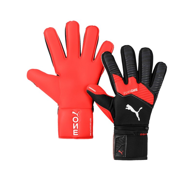 PUMA ONE Protect 1 TW-Handschuh Schwarz Rot F01 - Schwarz