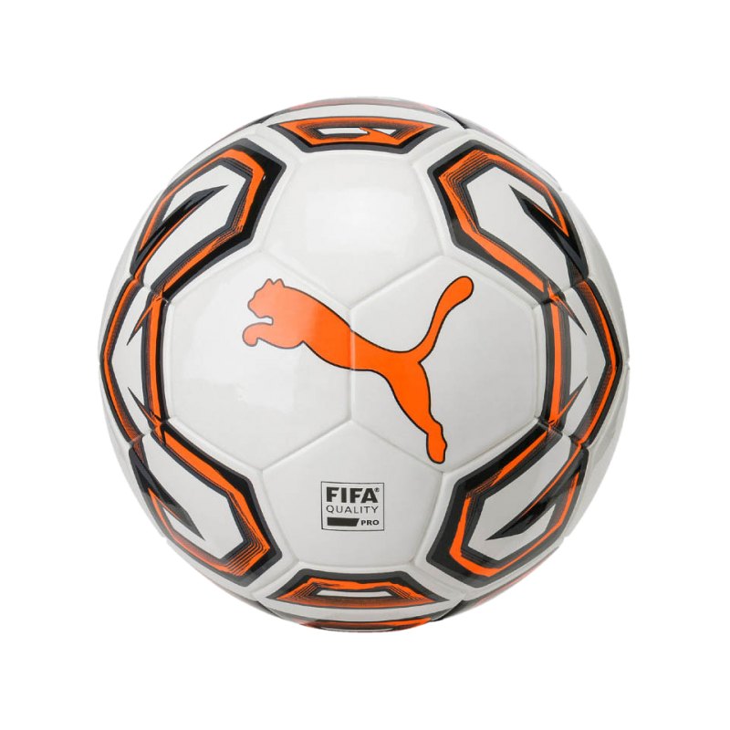PUMA Pro Futsalball Weiss Orange F01 - weiss
