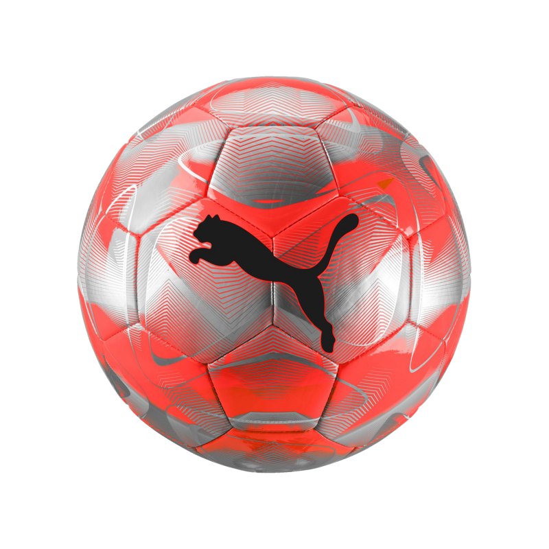 PUMA FUTURE Flash Trainingsball Rot Silber F03 - Rot