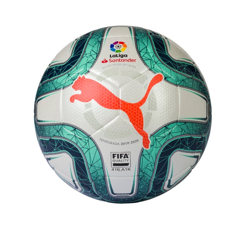 PUMA LaLiga FIFA Quality Trainingsball Gr.5 Weiss - weiss
