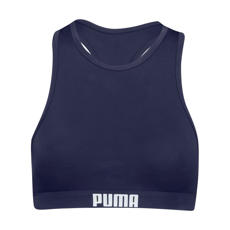 PUMA Racerback Bikini Top Damen Blau F001 - blau
