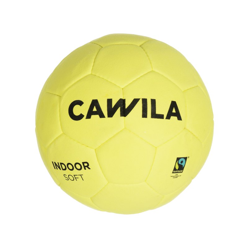 Cawila Fussball Indoor Soft 5 Gelb - gelb