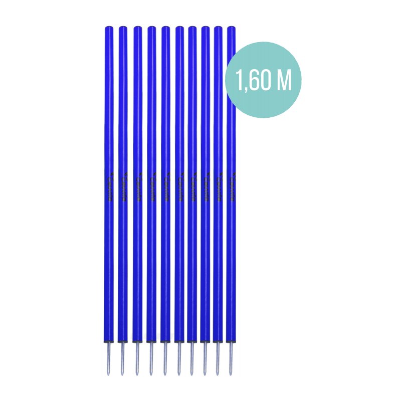 Cawila Slalomstange L (Ø 33 mm, 1,6m) Blau - blau