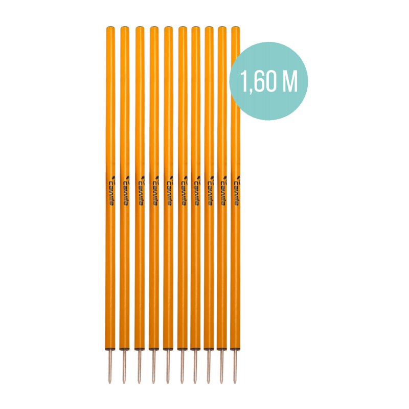 Cawila Slalomstange L (Ø 33 mm, 1,6m) Orange - orange