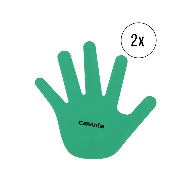 Cawila Marker-System Hand 18,5cm 4er Set Grün - gruen