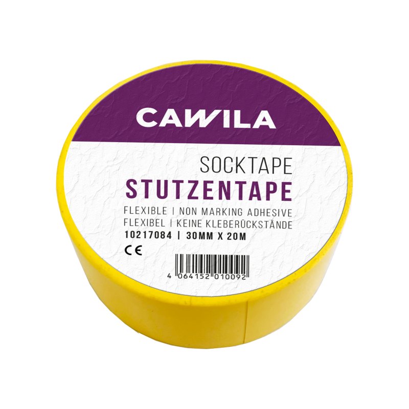 Cawila Stutzentape 3,0cmx20m Gelb - gelb