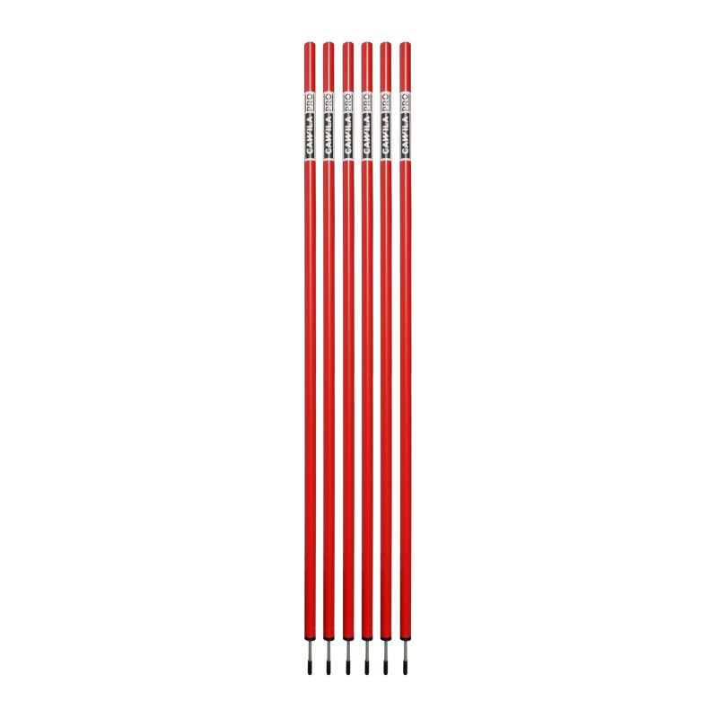 Cawila PRO Slalomstange (33mmx180cm) Rot - rot