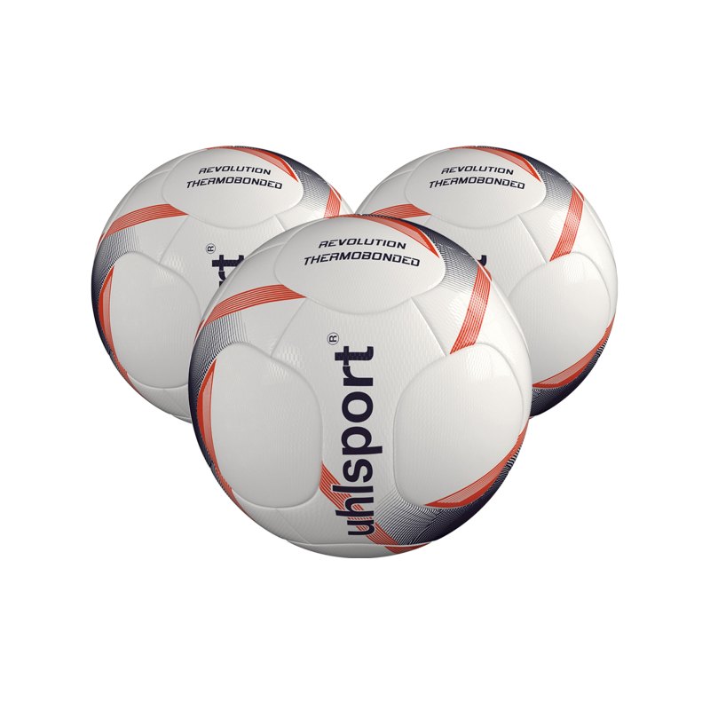 Uhlsport Infinity Revolution 3.0 x3 Gr 5 Fussball F01 - weiss