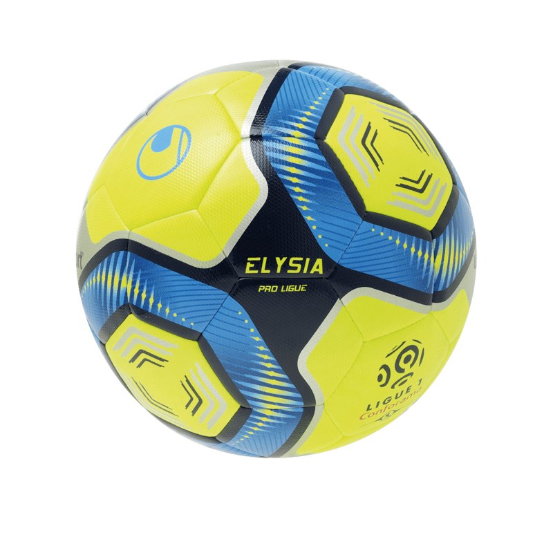 Uhlsport Elysia Pro Ligue Fussball Gelb Blau F02 - gelb