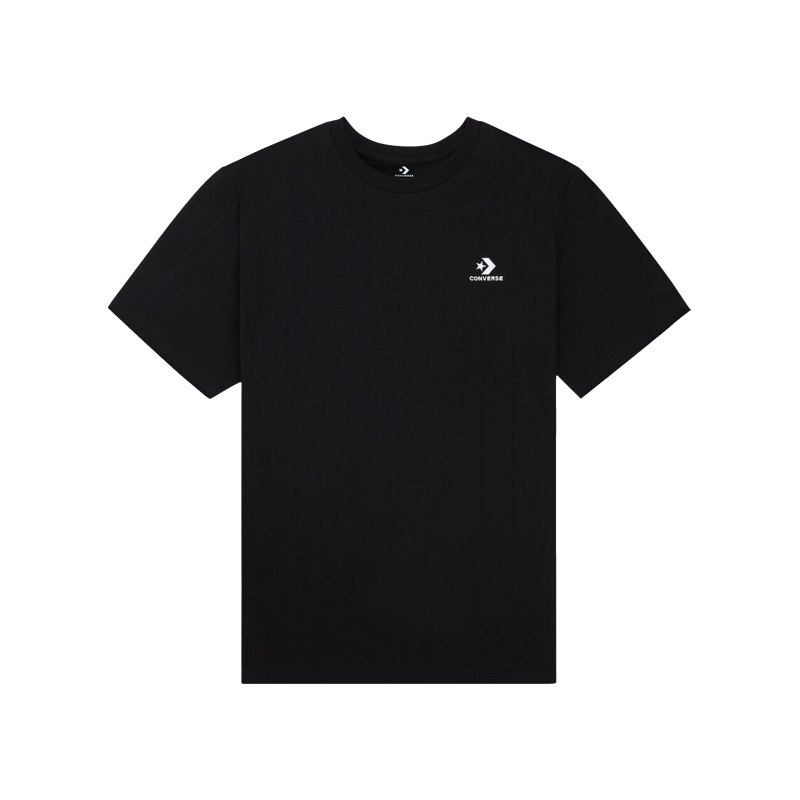 Converse Embroidered Star Chevron T-Shirt F001 - schwarz