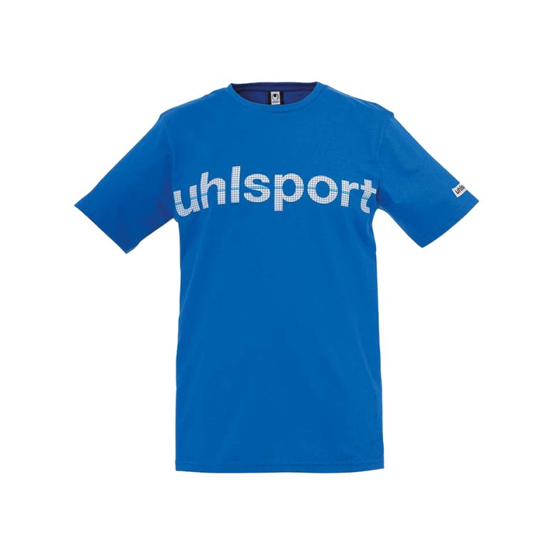 Uhlsport T-Shirt Essential Promo Kinder Blau F03 - blau