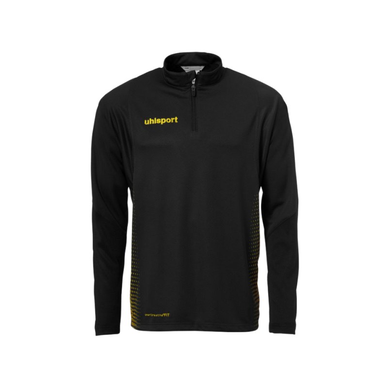 Uhlsport Score Ziptop Sweatshirt Schwarz Gelb F07 - schwarz