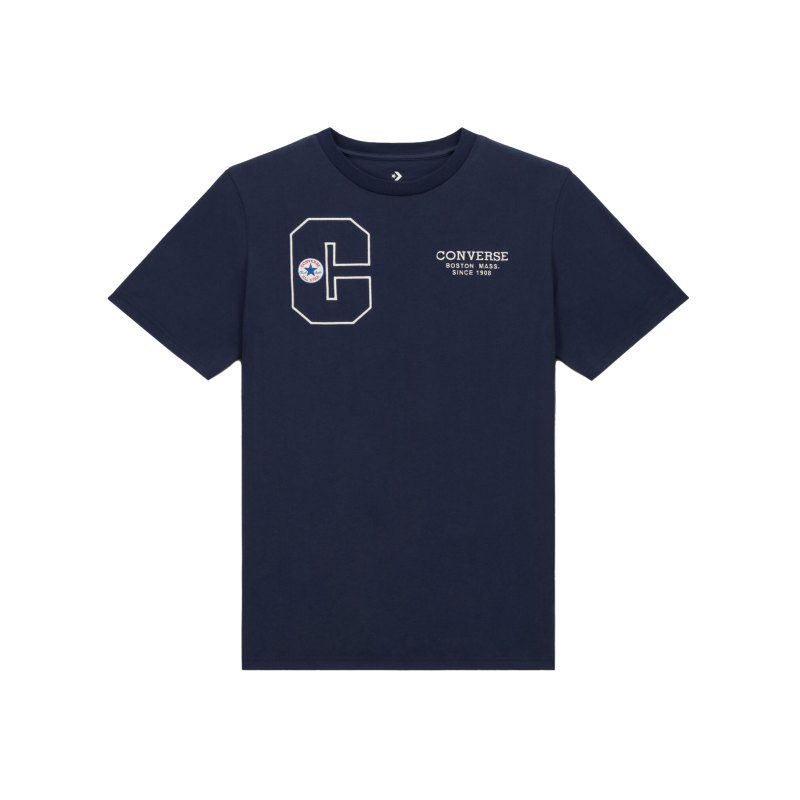 Converse Retro Reboot C T-Shirt Blau F467 - blau
