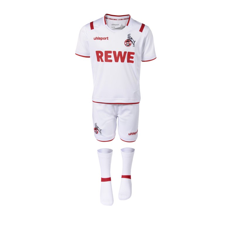 Uhlsport 1. FC Köln Mini-Kit Home 19/20 Weiss - weiss