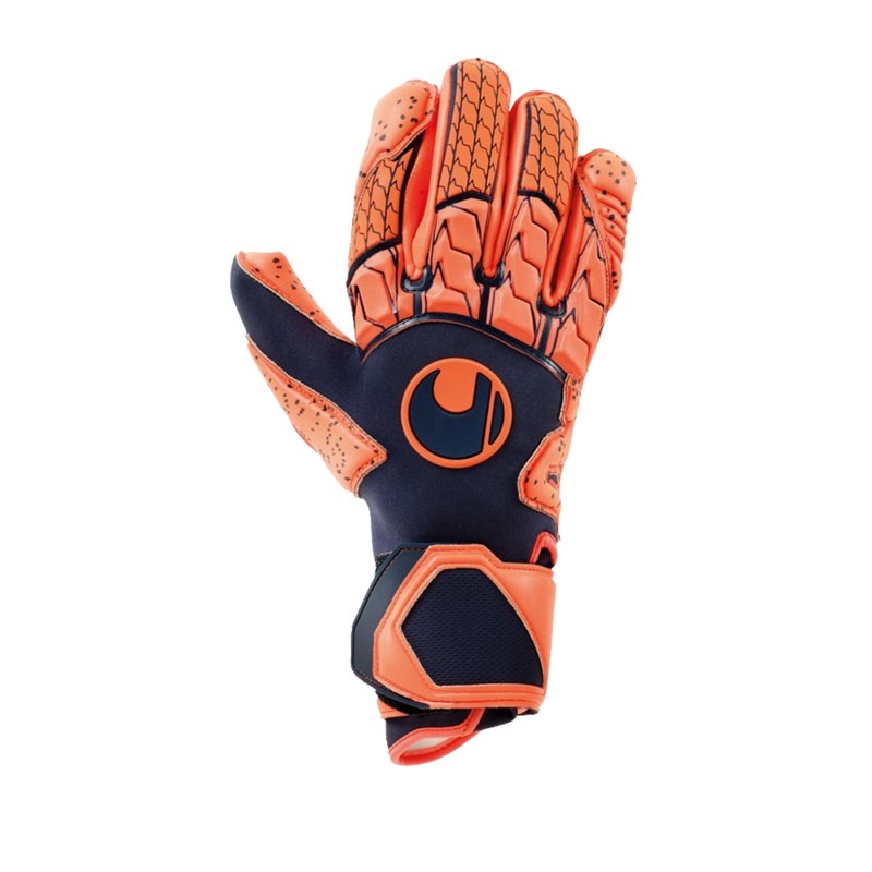 Uhlsport Next Level Supergrip TW-Handschuh Orange F01 - blau