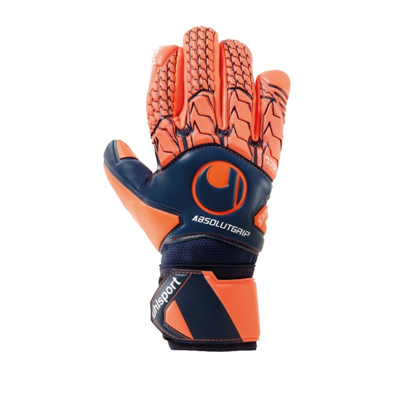 Uhlsport Next Level AG HN TW-Handschuh Orange F01 - blau