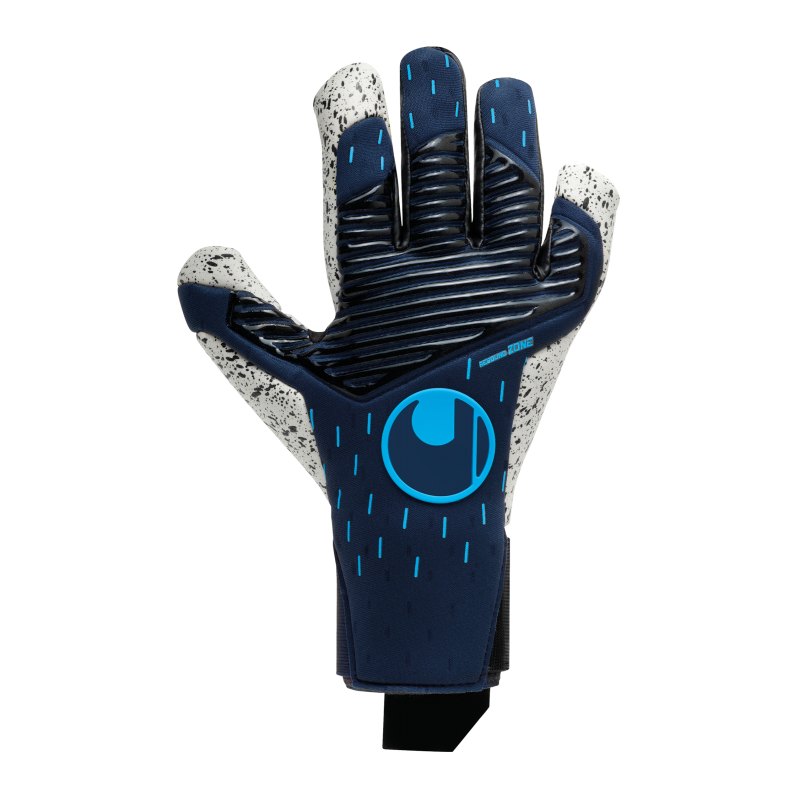 Uhlsport Speed Contact Supergrip+ TW-Handschuhe Blau Schwarz F01 - blau
