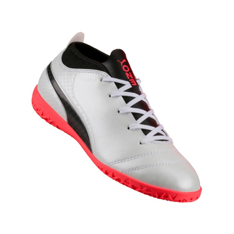 PUMA IT Halle ONE 17.4 Kinder Weiss Rot F01 - weiss