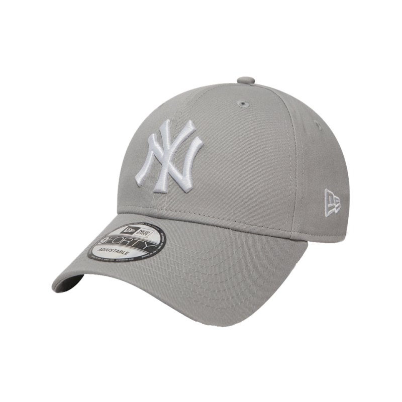 New Era NY Yankees 9Forty Cap Grau - grau