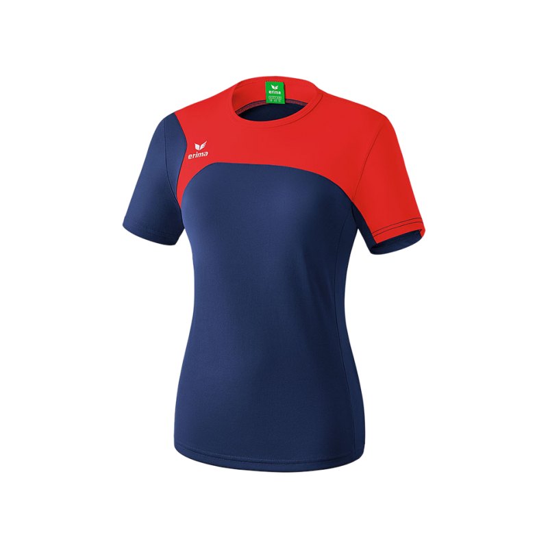 Erima T-Shirt Club 1900 2.0 Damen Blau Rot - blau